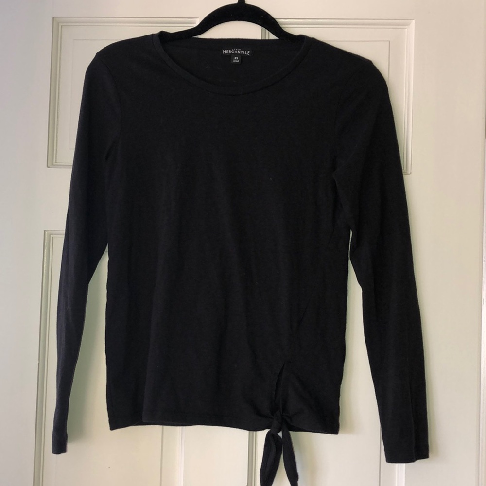 JCREW MERCANTILE | Black long sleeve.